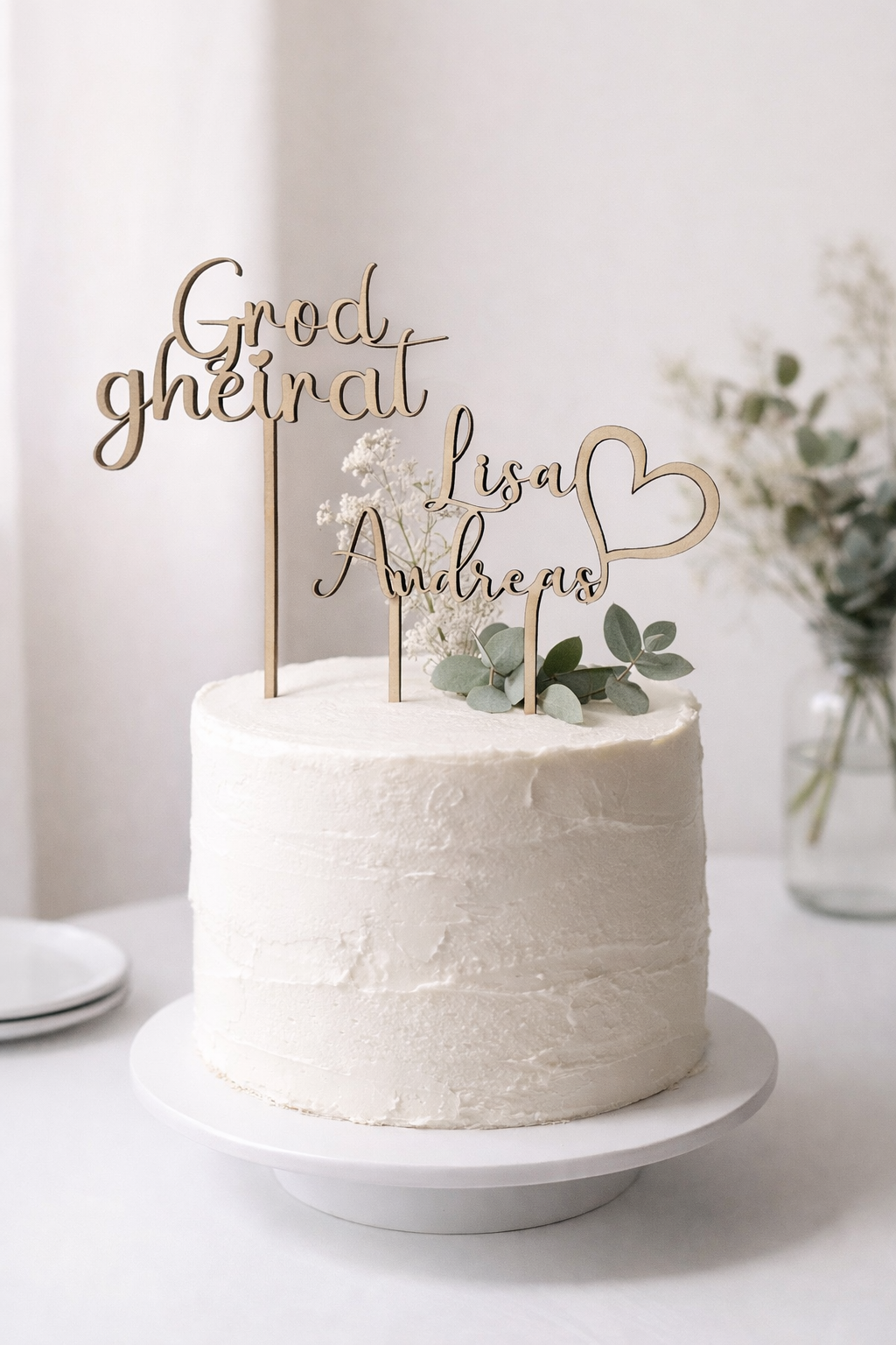 Tortenstecker Hochzeit