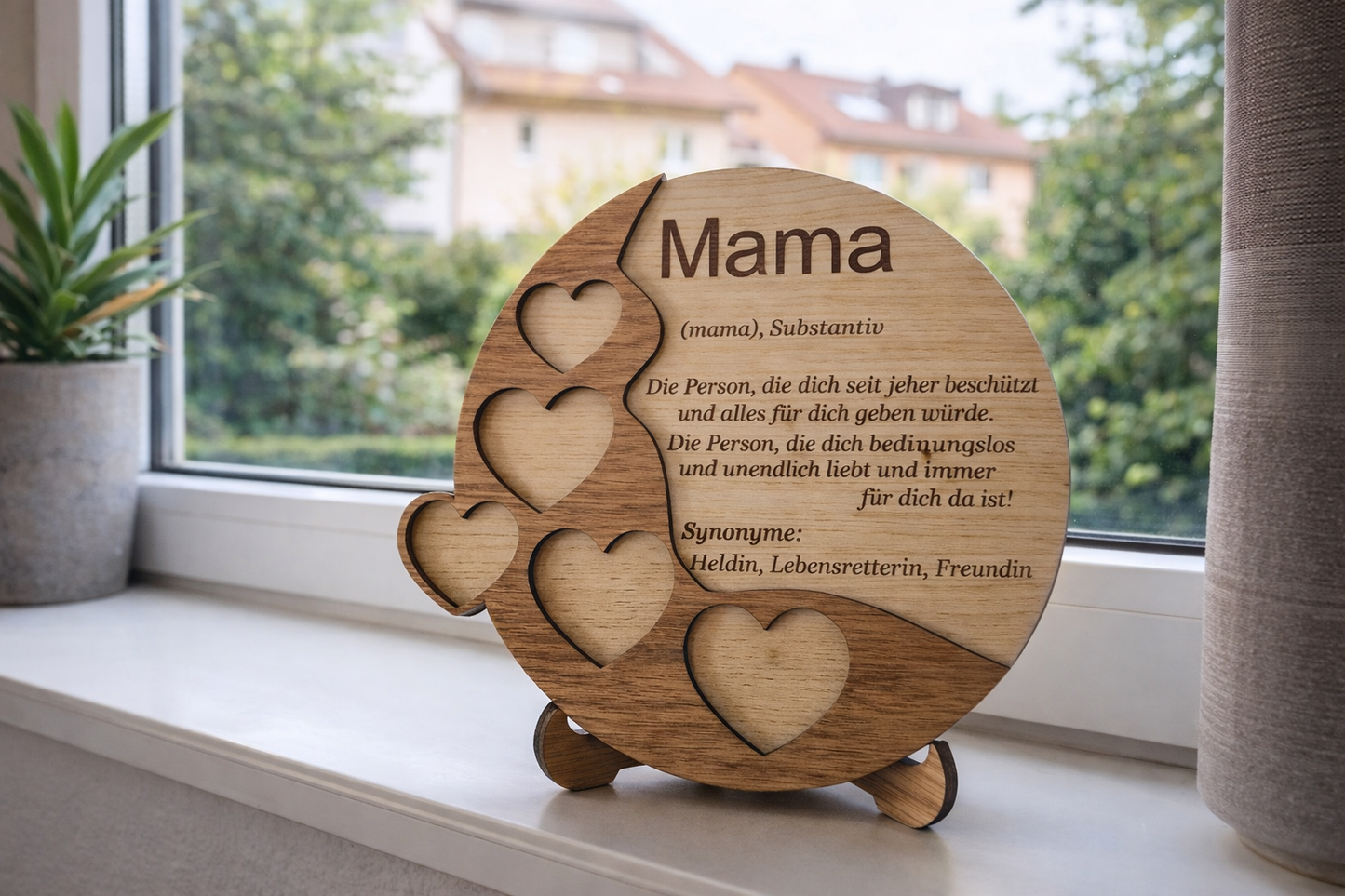 Freundin / Mama Aufsteller