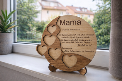 Freundin / Mama Aufsteller
