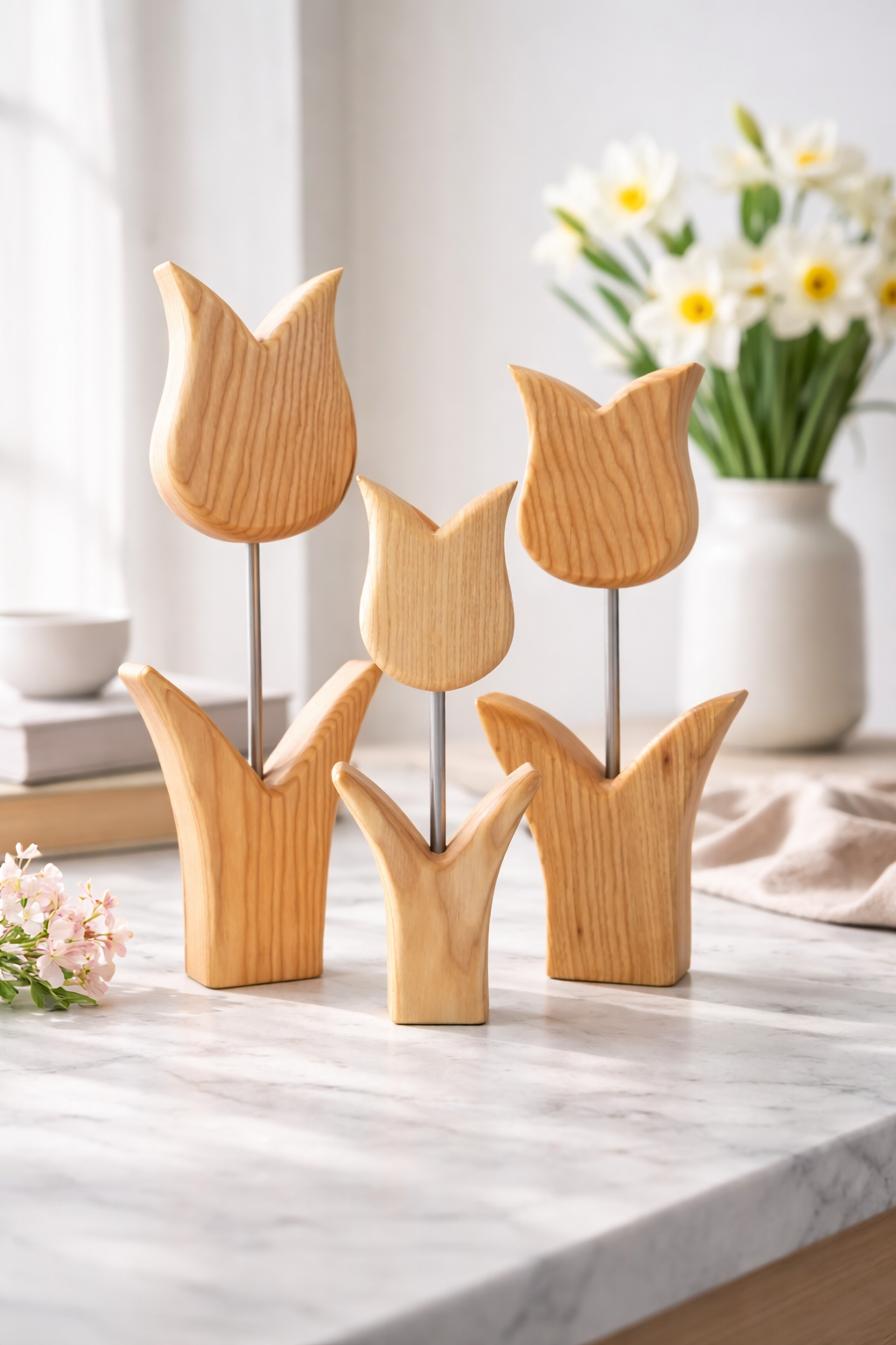 Frühlings Tulpen aus Esche
