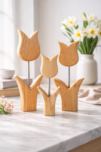 Frühlings Tulpen aus Esche